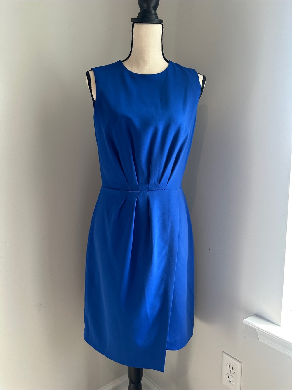 Alex Marie Royal Blue Sleeveless Sheath Dress